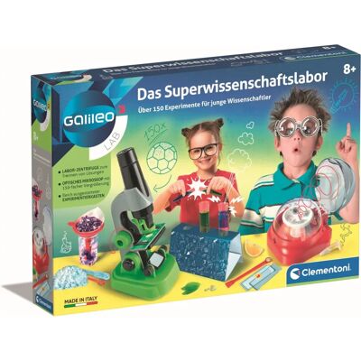 Clementoni Galileo Superwissenschaftslabor - Experimentierkasten Clementoni Galileo Superwissenschaftslabor - Experimentierkasten