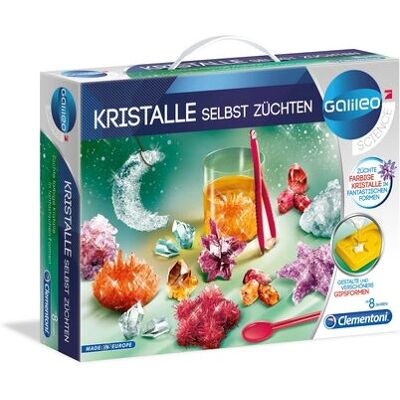 Clementoni Galileo - Kryształy - Zestaw naukowy dla dzieci Clementoni Galileo - Kryształy - Zestaw naukowy dla dzieci