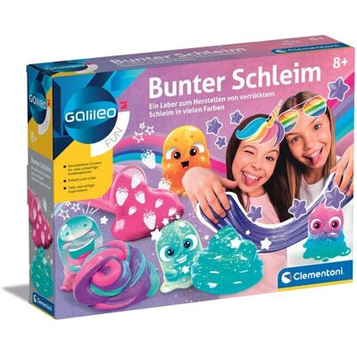 Kit d'expériences Clementoni Galileo Slime Coloré - Publicité Kit d'expériences Clementoni Galileo Slime Coloré - Publicité