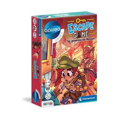 Clementoni 59227 Jeu d'évasion - Musée Mystérieux Éducatif - Publicité Clementoni 59227 Jeu d'évasion - Musée Mystérieux Éducatif - Publicité