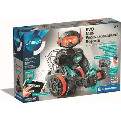 CLEMENTONI Galileo EVO - Programmierbarer Roboter - STEM-Lernset CLEMENTONI Galileo EVO - Programmierbarer Roboter - STEM-Lernset