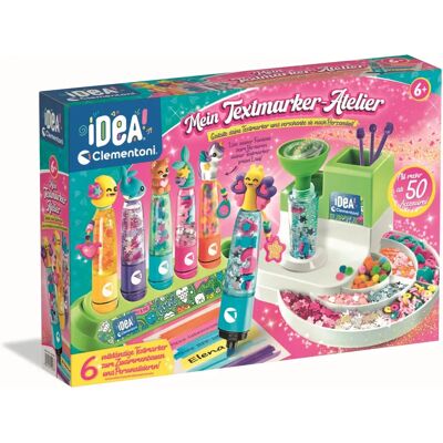 CLEMENTONI Idee, Mein Textmarker-Atelier, bunt, Kreativsets, Kinder CLEMENTONI Idee, Mein Textmarker-Atelier, bunt, Kreativsets, Kinder