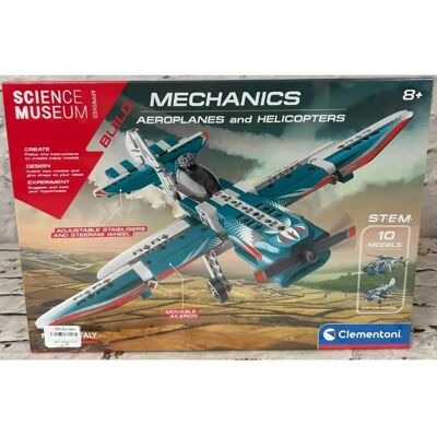 Clementoni 61326 - Mechanical Laboratory - Aeroplanes & Helicopters - Laboratory Kit Clementoni 61326 - Mechanical Laboratory - Aeroplanes & Helicopters - Laboratory Kit