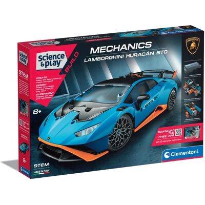 Clementoni Lamborghini urheiluauton malli - Kokoa-setti Clementoni Lamborghini urheiluauton malli - Kokoa-setti