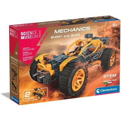 Clementoni Science Museum Mechanics - Buggy & Quad Clementoni Science Museum Mechanics - Buggy & Quad