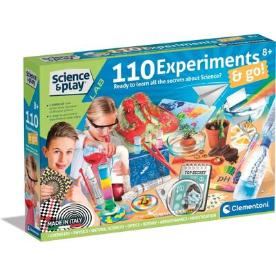 Clementoni 110 in 1 Science Experiments - Science Kit Clementoni 110 in 1 Science Experiments - Science Kit