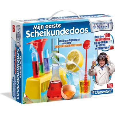 Clementoni Ma Première Boîte de Chimie - Kit Scientifique pour Enfants Clementoni Ma Première Boîte de Chimie - Kit Scientifique pour Enfants