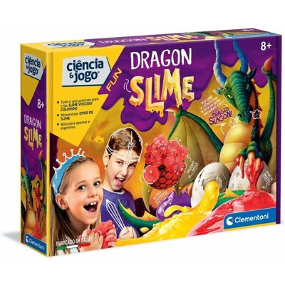Kit de Ciência Dragon Slime Clementoni - Brinquedo científico para crianças Kit de Ciência Dragon Slime Clementoni - Brinquedo científico para crianças