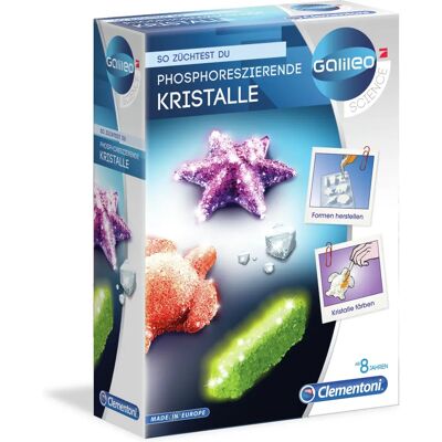 Clementoni Galileo Foszforeszkáló Kristály Tudományos Készlet Clementoni Galileo Foszforeszkáló Kristály Tudományos Készlet