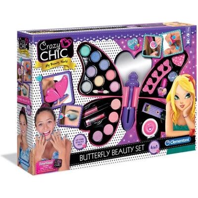 Clementoni Motýlí make-up sada - 4 v 1 kreativní sada Clementoni Motýlí make-up sada - 4 v 1 kreativní sada