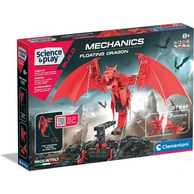 Clementoni Mechanisches Drachenset - 220 Teile Clementoni Mechanisches Drachenset - 220 Teile