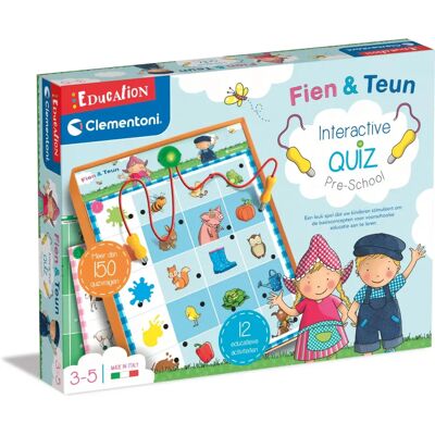 Clementoni Fien & Teun Educatief Speelgoed - Multi kleuren - Educational Toy Clementoni Fien & Teun Educatief Speelgoed - Multi kleuren - Educational Toy