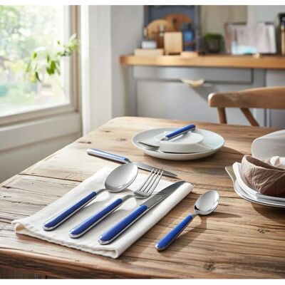 Eme - Brio Blu - 24 pezzi - Acciaio inox - Cutlery Set Eme - Brio Blu - 24 pezzi - Acciaio inox - Cutlery Set