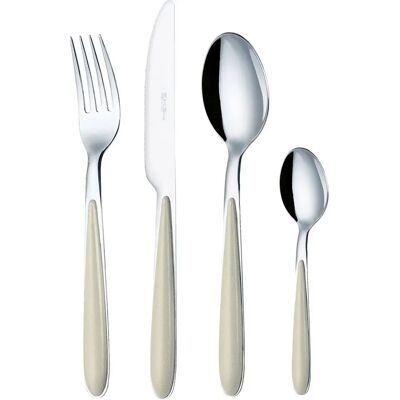 Eme - Caribe - Avorio - 24pc Flatware Set Eme - Caribe - Avorio - 24pc Flatware Set
