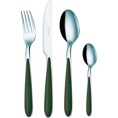 EME - Caribe 24P - Verde - Cutlery Set EME - Caribe 24P - Verde - Cutlery Set
