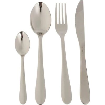 Eme Set di Posate in Acciaio Inox 24 Pezzi - Segno - Set per 6 persone Eme Set di Posate in Acciaio Inox 24 Pezzi - Segno - Set per 6 persone