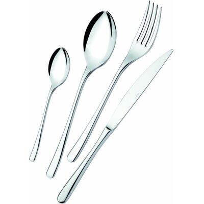 Eme Opera Set di 24 Posate in Acciaio Inox Moderno Eme Opera Set di 24 Posate in Acciaio Inox Moderno