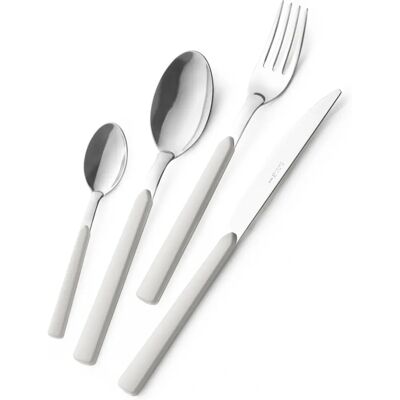 Eme Posaterie BARF24FA/19 Besteck-Set - 24 Stück, Weiß Eme Posaterie BARF24FA/19 Besteck-Set - 24 Stück, Weiß