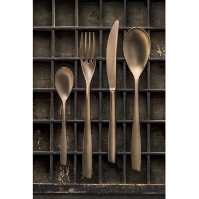 Set di Posate Eme Eleven Sahara - Acciaio Inox 24 pezzi Set di Posate Eme Eleven Sahara - Acciaio Inox 24 pezzi