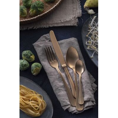 Set di Posate Royal Retrò Oro 24 Pezzi - Posate Set di Posate Royal Retrò Oro 24 Pezzi - Posate