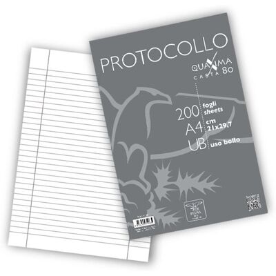 Pigna A4 Büropapier - 200 Blatt - Für Stempelzwecke Pigna A4 Büropapier - 200 Blatt - Für Stempelzwecke