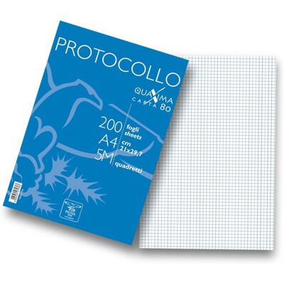 Pigna A4 Motif Quadrillé 200 Feuilles - Papier à écrire Pigna A4 Motif Quadrillé 200 Feuilles - Papier à écrire