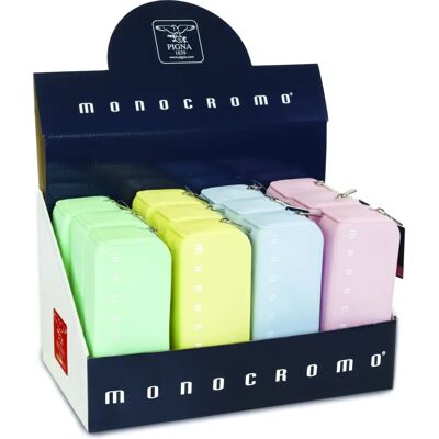 Pigna 0229903 Pastellfarbige Bleistiftetui - Bleistifttasche Pigna 0229903 Pastellfarbige Bleistiftetui - Bleistifttasche