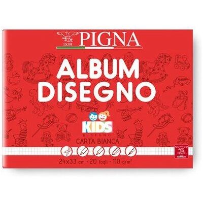 Pigna 02019635M Sketchbook - 20 Sheets 240x330mm 5mm Thick Recycled Paper Pigna 02019635M Sketchbook - 20 Sheets 240x330mm 5mm Thick Recycled Paper