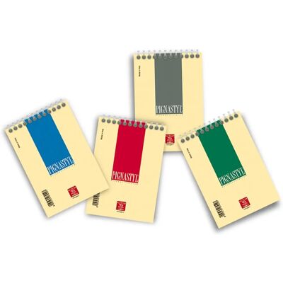 Cahier à spirale PIGNA A5 Ligné Pack de 10 Cahier à spirale PIGNA A5 Ligné Pack de 10