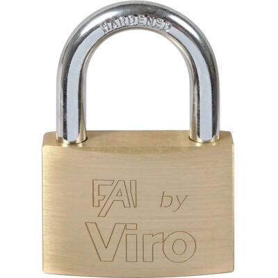 Serratura a Lucchetto in Ottone Viro 60mm - Sicurezza Serratura a Lucchetto in Ottone Viro 60mm - Sicurezza
