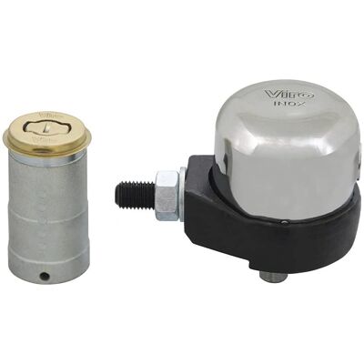 Cadenas Viro - Modèle 4221 avec système de sécurité en forme de cloche - Publicité Cadenas Viro - Modèle 4221 avec système de sécurité en forme de cloche - Publicité