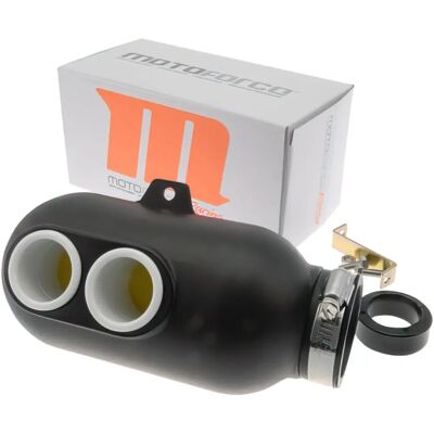 MotoForce Racing Boîte à air 28/35/46mm - Réduction du bruit d'aspiration - Publicité MotoForce Racing Boîte à air 28/35/46mm - Réduction du bruit d'aspiration - Publicité