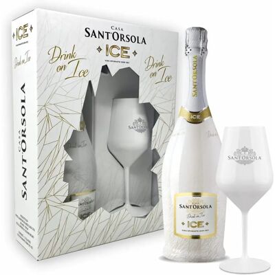 Sant'Orsola Demi Sec Ice Sparkling Wine - Suitable for Ice, Party, Pool Sant'Orsola Demi Sec Ice Sparkling Wine - Suitable for Ice, Party, Pool