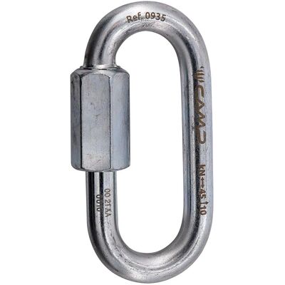 Ovalkarbin med zink 10mm - Campingutrustning Ovalkarbin med zink 10mm - Campingutrustning