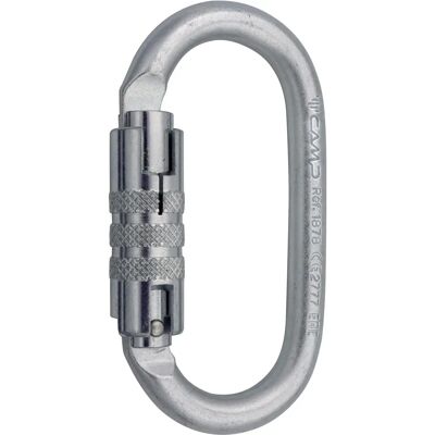 C.A.M.P. Ovalt Stål 2Lock - Karbin Metall C.A.M.P. Ovalt Stål 2Lock - Karbin Metall