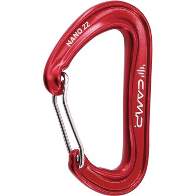 CAMP Nano 22 - Karabiner - Licht, Sterk, Veelzijdig - Klimuitrusting CAMP Nano 22 - Karabiner - Licht, Sterk, Veelzijdig - Klimuitrusting