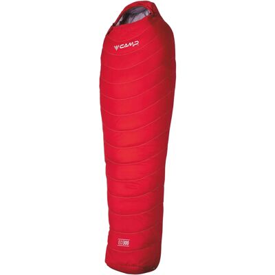 Śpiwór Camp ED 300 - Lekki, 205cm, Czerwony Śpiwór Camp ED 300 - Lekki, 205cm, Czerwony