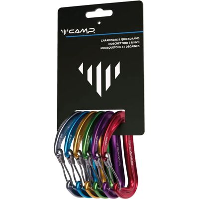 Camp Dyon Multicolour Climbing Carabiner - Full-Size, Safety Camp Dyon Multicolour Climbing Carabiner - Full-Size, Safety