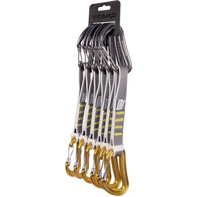 CAMP Dyon Express KS Pack de 6 - Gris - Sangles rapides CAMP Dyon Express KS Pack de 6 - Gris - Sangles rapides