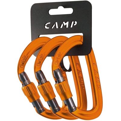 Mosquetón Orbit Lock de C.A.M.P. - Ligero, Compacto, Naranja Mosquetón Orbit Lock de C.A.M.P. - Ligero, Compacto, Naranja