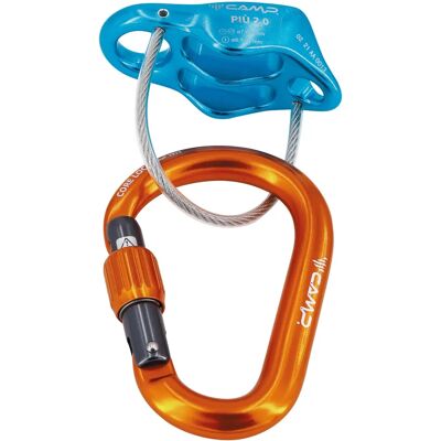 Kit de Rangement Più 2.0 - Belay Kit, Bleu clair, Double rainure Kit de Rangement Più 2.0 - Belay Kit, Bleu clair, Double rainure