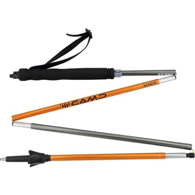 Camp Xenon Pro 2.0 - Lichtgewicht Wandelstokken - Oranje Camp Xenon Pro 2.0 - Lichtgewicht Wandelstokken - Oranje