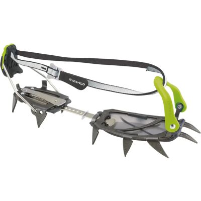 Camp Stalker Semi Automatic Crampons - Black, Grey, Green - Size One Camp Stalker Semi Automatic Crampons - Black, Grey, Green - Size One