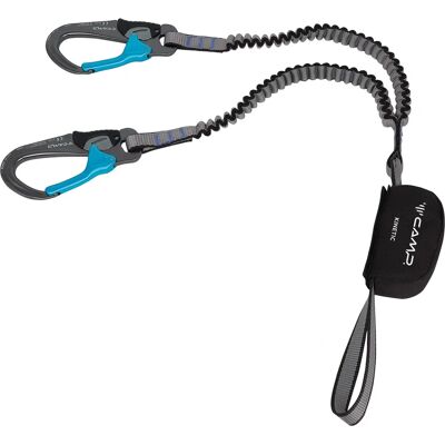 C.A.M.P. Kinetic Rewind Pro Grau/Blau - Klettersteigset C.A.M.P. Kinetic Rewind Pro Grau/Blau - Klettersteigset
