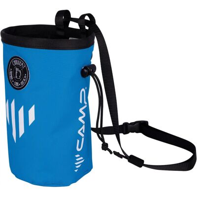Camp Omega Blauw 1.5L Chalkbag - Klimuitrusting Camp Omega Blauw 1.5L Chalkbag - Klimuitrusting