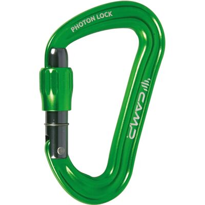C.A.M.P. Photon Lock - Mousqueton Vert - Publicité C.A.M.P. Photon Lock - Mousqueton Vert - Publicité