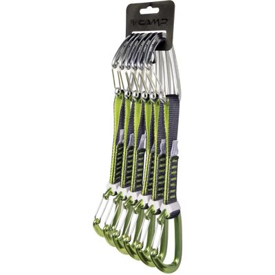 C.A.M.P. Orbit Wire Express KS - Set van 6 - Karabiners C.A.M.P. Orbit Wire Express KS - Set van 6 - Karabiners