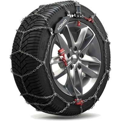 König CS-9 Snow Chains - Automatic Release, Micro-Adjust, 9mm König CS-9 Snow Chains - Automatic Release, Micro-Adjust, 9mm