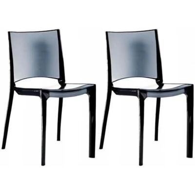 Chaises empilables transparentes Grand Soleil - Intérieur & extérieur - Italie - Publicité Chaises empilables transparentes Grand Soleil - Intérieur & extérieur - Italie - Publicité