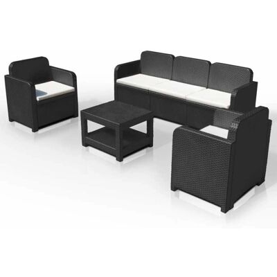 Set da Esterno ProduceShop - Nero - Design Italiano, Resistente alle Intemperie Set da Esterno ProduceShop - Nero - Design Italiano, Resistente alle Intemperie